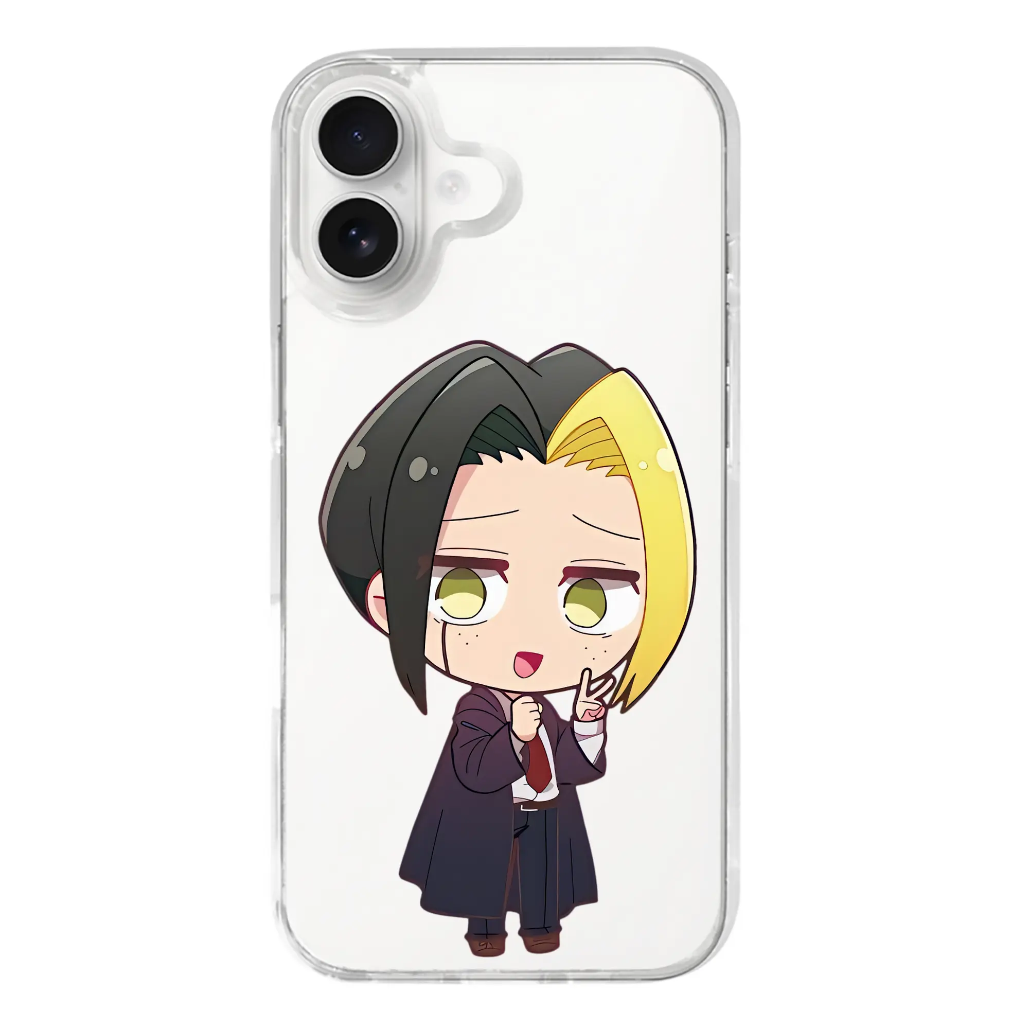 マッシュル グッズ,フィン・エイムズ - iPhone 17シリーズ 透明スマホケース – 薄型・耐衝撃・精密フィット保護カバー